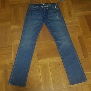Women's Seven for all mankind straight leg jeans
